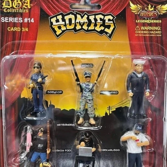 Homie Legends Series #14 Collectible Figurines Set - Picture 9 of 9